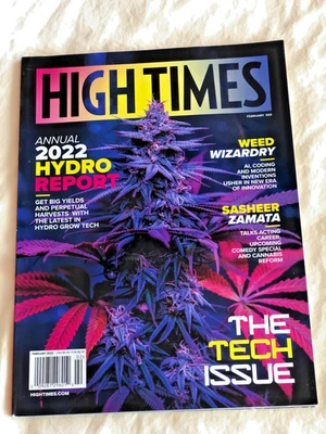 HIGH TIMES MAGAZINE FEBRUARY 553 ANNUAL 2022 HYDRO REPORT - Image 1 of 2