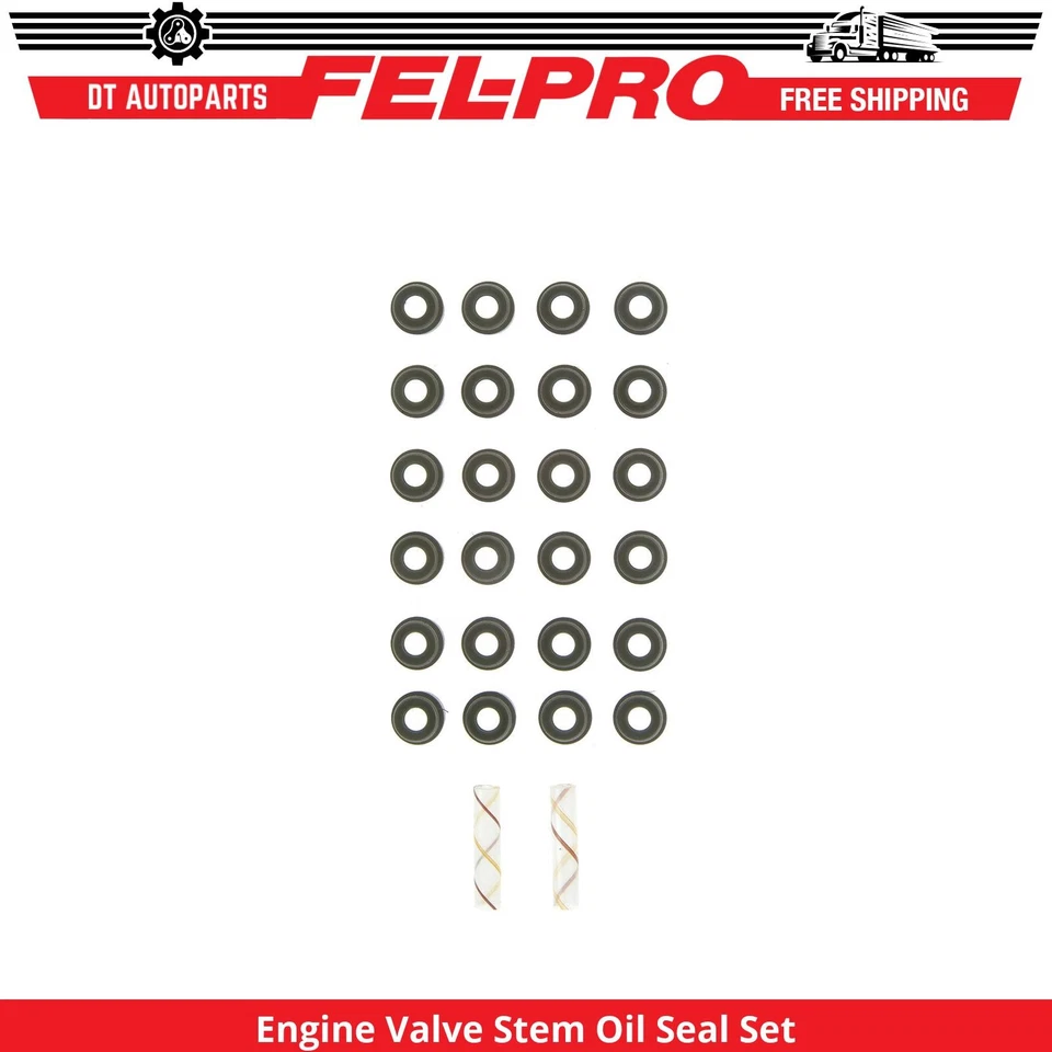 Juego de juntas de aceite de vástago de válvula de motor de admisión y escape Fel-Pro para Cadillac Catera 97-01 Foto 1 de 1