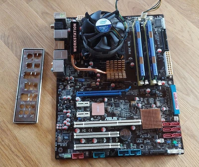 Asus P5K WS + CPU + RAM + Grafikkarte + WLan-Karte - Bild 1 von 4