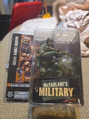 Figura militar McFarlane 2005 Marine Corps Recon Sniper sellada nueva en caja Foto 1 de 2