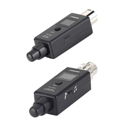 Microphone Wireless Transmitter Receiver Rechargeable Adapter for Speaker - Image 1 of 4