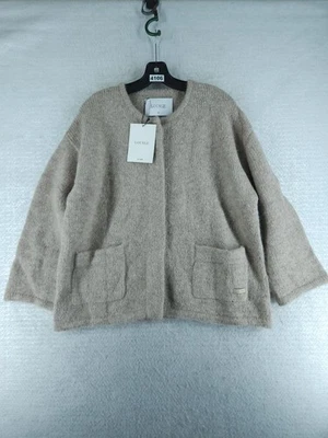 Lounge Women's Alpaca Blend Jacket - Mink Nwt $155 Size Small - Image 1 of 4