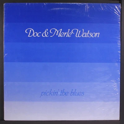 DOC & MERLE WATSON: pickin the blues FLYING FISH  12" LP 33 RPM Sealed - Image 1 of 2