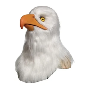 Animal Bird Mask Cosplay Costume Bald Eagle Head Mask for Masquerade Pub Bar - Picture 1 of 6