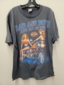 Vintage Harley Davidson Men's XL Harley Davidson Niagara Falls Canada T-Shirt  - Picture 1 of 6