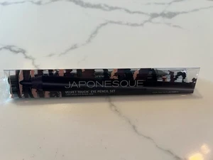 Japonesque VELVET TOUCH Eye Pencil TRIO: Jet Black, Deep Brown, Waterline Nude - Picture 1 of 3