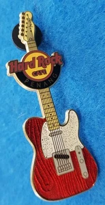 SERIE DE GUITARRA PENANG RED PLAYER TELECASTER ERA FENDER 2010 Hard Rock Café PIN LE - Imagen 1 de 1