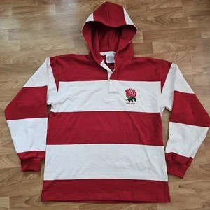 England Traditional Clothing Hooded Rugby Embroidered Jersey Size XL - Picture 1 of 12
