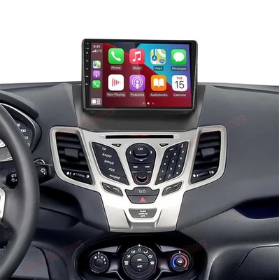 Pour Ford Fiesta 2009-2014 Android 13 32G Autoradio Carplay Radio GPS WIFI +Cam - Photo 1/4