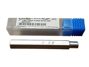 Juego de tornillos de transferencia 10-32 NF 6 tornillos herramienta de punto y localizador de orificios de troquel PRM Pro - Imagen 1 de 2