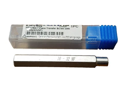 10-32 NF Transfer Screws Set 6 Screws Point Tool & Die Hole Locator PRM Pro