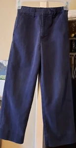 Navy blue kid unisex uniform pants size 7 - Picture 1 of 2