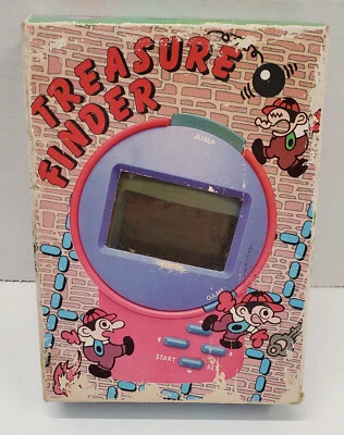 Treasure Finder Vintage LED Handheld Video Game 1980's RARE And Watch - Изображение 1 из 4