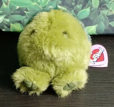 Swibco Puffkins Y2K Shelly Turtle Bean Bag Plush 1990s with original Hang Tag - Image 1 of 4