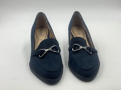 Zapatos para mujer LifeStride Devyn 2 azules (azul marino de lujo) talla 7M informales tacón bloque Foto 1 de 4