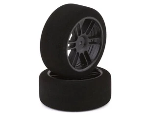 BSR Racing Nitro Touring 26mm Front Foam Tires (Black) (2) (35 Shore) - Picture 1 of 3