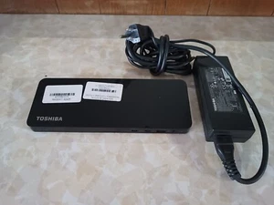 Estación de acoplamiento Toshiba Thunderbolt 3 Dock PA5281U-1PRP USB 3.0 con adaptador - Imagen 1 de 4