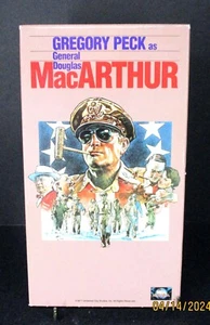 MacArthur VHS 1990 Gregory Peck, Ed Flanders - Picture 1 of 3