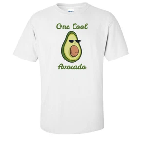 Vegan Cool Avocado T-Shirt - Picture 1 of 6