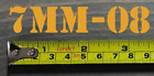 7Mm-08 Sticker Decal 3.5" Ammo Can Box Label Ammunition Case Black Cci Bullets