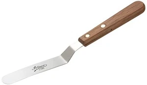 Ateco 1385 Offset Spatula with 4.5-Inch Stainless Steel Blade Wood Handle 4.5... - Picture 1 of 7