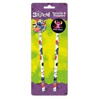 LILO AND STITCH PENCILS (ACID POPS) PENCILS AND TOPPERS 2PK NUOVO