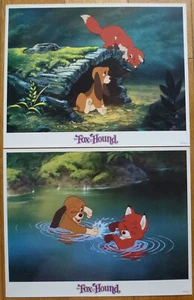 ROX ET ROUKY Disney 8 Photos d'Exploitation Prestige Lobby Card R. 1988 - Picture 1 of 4