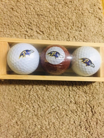 🎊Baltimore Ravens Golf Balls New (3)🎊 Cover