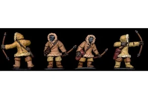 28mm PULP 35 Esquimales con Arcos (4 Figuras) - Imagen 1 de 1