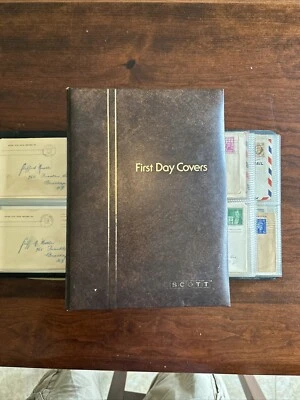 1930’s 40’s 50’s 60’s 70’s 80’s First Day Issue Stamp Envelope Stamped Over 160+ - Image 1 of 4