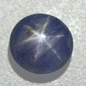 2.51 CT AMAZING 6 RAYS FLASHING UNHEATED STAR SAPPHIRE LOOSE GEMSTONE - Picture 1 of 4