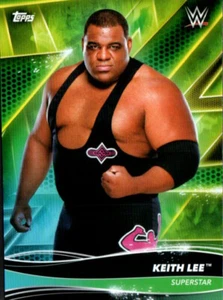 2021 Topps WWE Superstars Wrestling Card #67 Keith Lee - Picture 1 of 1