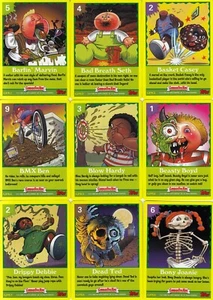 Juego de cartas base de juego parcial Garbage Pail Kids ANS 4 2005 Topps 33/36 SF - Imagen 1 de 4