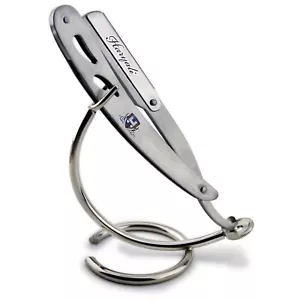 Classic Straight Razor Cut throat & Steel Stand | Men's Shaving Kit Gift for Him - Picture 1 of 22