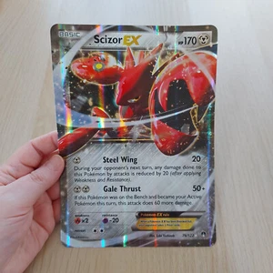 Pokemon TCG Oversized Breakpoint Promo Karte Scizor EX Basic Holo 2016 - Bild 1 von 10