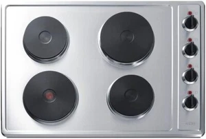 Summit 30in Wide 230V 4Burner Solid Disk Cooktop total 5500W Durable CastIron - Picture 1 of 3