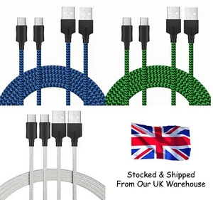 2 X 3M Carga Rápida USB C Cargador Cable de Reproducción para Controlador Microsoft Serie S X - Imagen 1 de 7