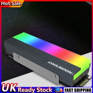 10Pcs CM-M2A M.2 SSD Heatsink Cooler 2280 ARGB Solid State Disk Radiator Hot - Bild 1 von 8