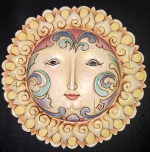 Sun Face Plaque Jim Shore 2007 Wall Hanging Heartwood Creek 10” #4010002 - Picture 1 of 4