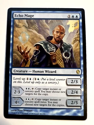 MTG Magic The Gathering Commander 2017 Echo Mage Rare LP - Image 1 of 2