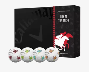 Callaway Chrome Tour May Major DAY AT RACES Limited Edition Golf Balls Valhalla - Picture 1 of 4