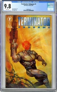 Terminator: End Game   #1  CGC  9.8  NMMT  White pgs  9/92  James Robinson story - Picture 1 of 2