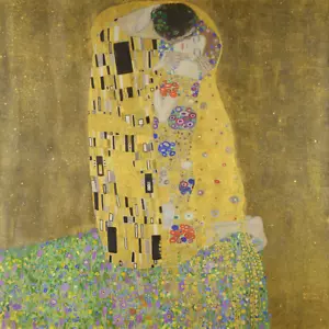 Impresión artística The Kiss Gustav Klimt 12x12 12"x12" - Imagen 1 de 4