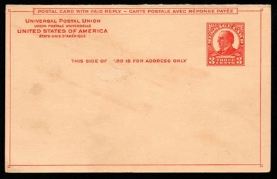 1926-COLLECTIBLE IMPRINTED 3 CENT PRESIDENT WILLIAM McKINLEY POSTAGE POSTCARD - Image 1 of 3