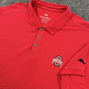 Ohio State Buckeyes Tommy Bahama Herren Größe 3XL rot Poloshirt Fußball - Bild 1 von 7