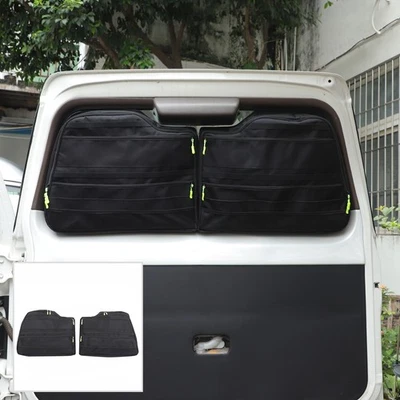 Bolsa de armazenamento multifuncional vidro tampa traseira para Toyota Land Cruiser 1996-2002 - Imagem 1 de 4