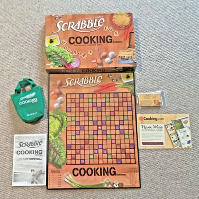 Scrabble Cooking Edition 2011 Board Game Recipe Cards - Image 1 of 4