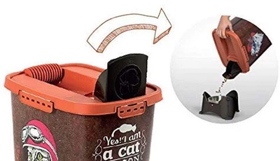 Rotho Cody Tierfutterbehälter 50 l Hunde Futter Dose geruchsdicht Schütte Box - Bild 1 von 3