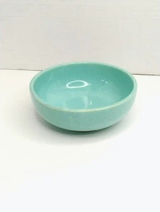 Cuenco de cereal moteado vintage McCoy U.S.A. verde turquesa azul - Imagen 1 de 11