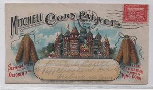 US 1915 ANNUAL CELEBRATION KING CORN MITCHELL PALACE COLOR ADVERTISING COVER - Imagen 1 de 2